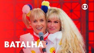 Xuxa e Angélica trocam de papel na Batalha do Lip Sync no Domingão!  | Domingão Com Huck | TV Globo