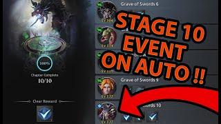 GUINEVRE EVENT STAGE 10 AUTO FARM TEAM !! King Arthur: Legend Rise