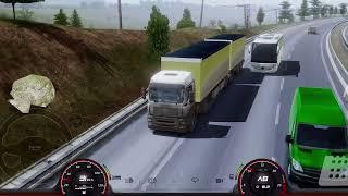 Heavy Cargo Service,bhut lamba root Zurich to Stuttgart part 2 :Truckers of Europe 3 #truck #gaming