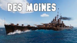 World of WarShips Des Moines - 4 Kills 306K Damage