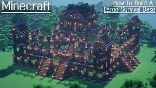 Minecraft | How To Build a Large Survival Base