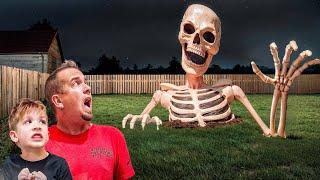 Missing Skeleton Parts Found in Our House! He's After Us!!!