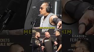 Tony Ferguson vs khabib face off
