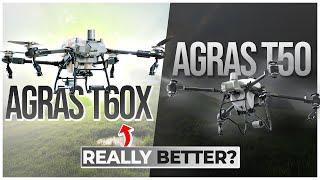 DJI T50 vs T60X: Real-World Terrain Test & Which Drone Is Best for You!”