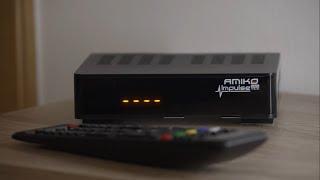 Amiko Impulse T2/C H265 Set Top Box Full HD beltéri egység