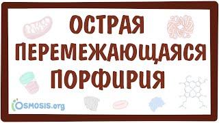 Острая перемежающаяся порфирия — причины, симптомы, патогенез, диагностика, лечение