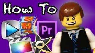 How to Edit a LEGO Animation (Brickfilm)