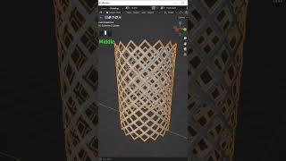 Hard Surface Modeling in Blender - Complex shapes #shorts