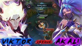 S++ AKALI vs VIKTOR | AKALI IS GOD WILD RIFT #akali #wildrift