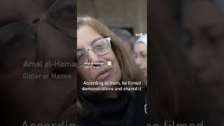 Funeral of Syrian activist Mazen al-Hamada