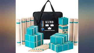 Kubb Premium Set Yard Game Set for Adults, Families - Fun, Interactive Outdoor review