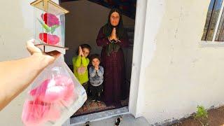 Helping a needy mother and her children in the midst of hardship