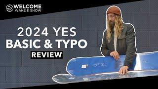 2024 YES Basic & Typo Snowboards Review | All Around Good Choices.