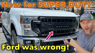 New SUPER DUTY grill w/ LIGHT BAR by American Modified F250 F350