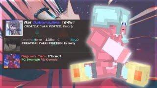 TOP 40 PVP Anime Pack Folder | Minecraft PvP And Bedwars