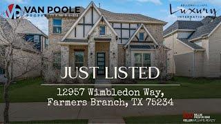  YOU MUST SEE THIS! This STUNNING 4 bedroom home in Farmers Branch #justlisted