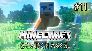 ТЕЛЕГА ДЛЯ ЛОШАДЕЙ ● Minecraft Sevtech Ages #11