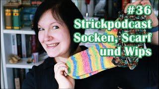 [Strickpodcast]  #36 Fertige Kleinigkeiten und kleine WipParade