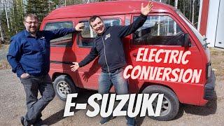 Converted electric car Suzuki Carry | EV conversion |