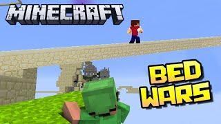 ЗЕЛЁНЫЙ ИГРАЕТ В ПРЯТКИ - Minecraft Bed Wars (Mini-Game)