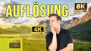 Heimkino 1x1: FullHD - 4K UHD - 8K UHD Auflösung bei Fernsehern, Laser TVs & Beamern