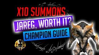 RAID: Shadow Legends | x10 Jareg Summons | Is it worth it?! Jareg Guide after review!