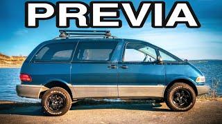 Perfect First Van! Toyota Previa Minivan Camper