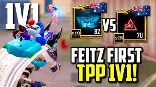 FEITZ TRIES TPP 1V1 FOR FIRST TIME! | PUBG Mobile