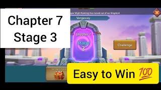 Vergeway Chapter 7 Stage 3 | Lords Mobile