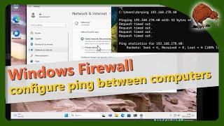  Configure Ping Between Windows Computers and Windows Firewall ️