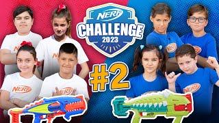 NERF CHALLENGE BACK TO SCHOOL #2! ΚΟΚΚΙΝΟΙ VS ΜΠΛΕ: ΜΕΓΑΛΕΣ ΑΝΑΤΡΟΠΕΣ & ΦΑΝΤΑΣΤΙΚΑ ΕΠΑΘΛΑ!