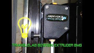 Дополнение к обзору экструдера Trianglelab Bowden Extruder BMG (4K видео)