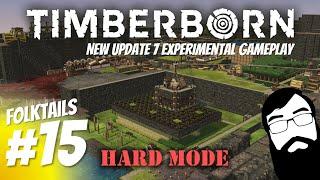 At last, the stacked farm takes shape! Timberborn Update 7 Folktails Hard Mode Episode 15