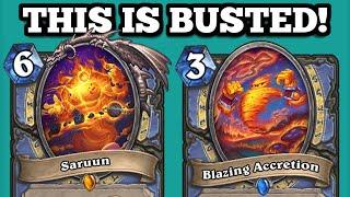 The NEW best Deck is Fire Elemental Mage! Saruun is INSANE!