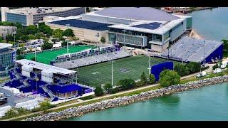 Northwestern University Temporary Football Stadium built by InProduction