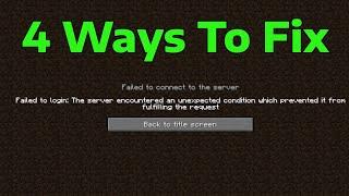 Fix Minecraft "Failed to Connect to The Server : Invalid Session" 2024 | How To