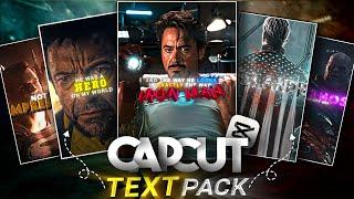 Level Up Your Edits: FREE TEXT Pack Like AE on CAPCUT...!!