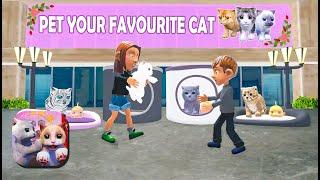 Virtual Cat Simulator - 3D Kitten Simulation - Pet Your Favourite Cat - Gameplay Walkthrough #1