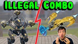 THIS IS WRONG! Loki + Kestrel Combo Mk3 War Robots Gameplay WR