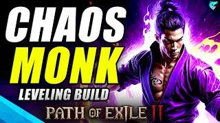 DARKNESS Chaos Monk Leveling Build in Path of Exile 2