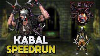 SPEEDRUN INSANO - KABAL SPEEDRUN: MORTAL KOMBAT 3 ARCADE Very Hard