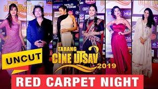 Stunning Look On Red Carpet Night Of Tarang Cine Utsav 2019 | Tarang TV