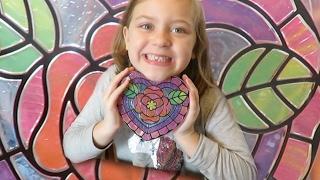Melissa and Doug Easy Stained Glass Heart Box | Crazy8Family