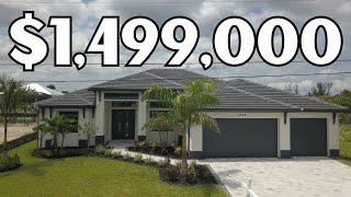 This Stunning Cape Coral Waterfront Home Will Leave You Speechless! Full Tour Inside & Out