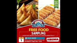 Al Safa Foods - Virginia - Free Sampling - 1st Feb 2025 #alsafafoods  #halal  #halalfood  #virginia