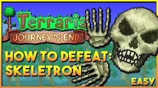 Kill Skeletron in Terraria 1.4.4 [EASY GUIDE] Terraria Skeletron Guide