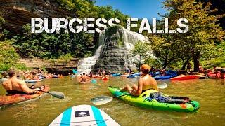 One of AMERICA'S BEST Paddle-In Waterfalls | Kayaking Burgess Falls