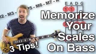 How To Memorize Bass Scales: Three Tips To Make Sure You Never Forget A Scale