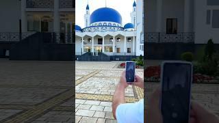 Most Beautiful Mosque of Russia! Cathedral Mosque  Maykop Russia  #shorts #mosque #maykop #fyp