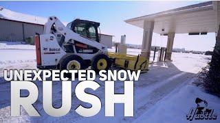 Unexpected snow removal / Help no call no show again